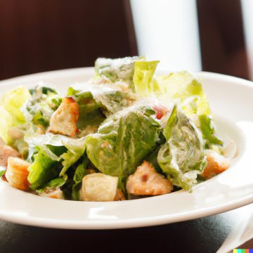 Sun-Dried Tomato Caesar Salad with Grilled Chicken
