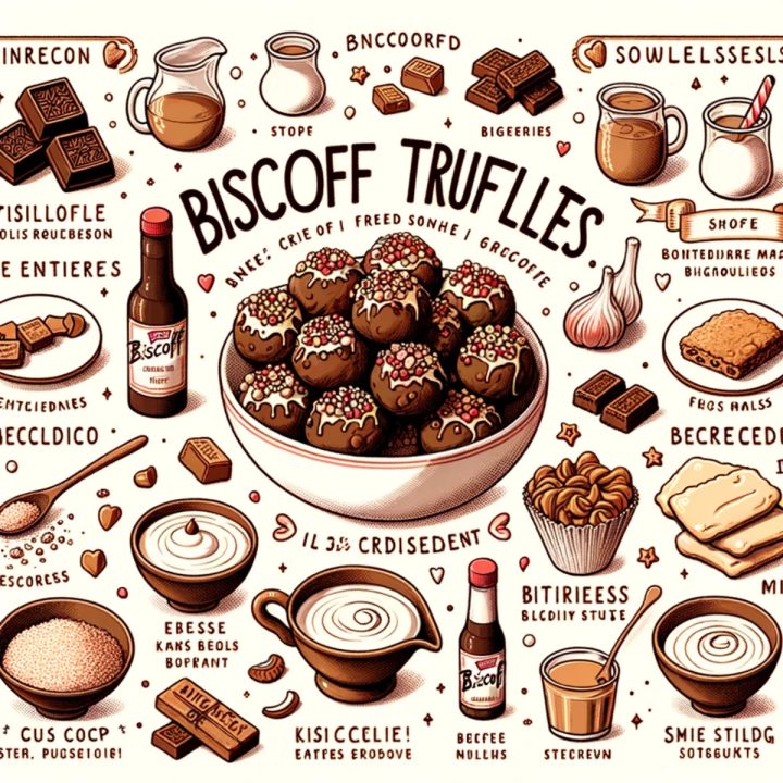 biscoff truffle ingredients graphic